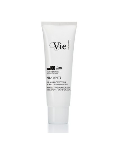 VIE COLLECTION MELA WHITE PROTECTIVE SUNSCREEN SPF30 DARK SPOTS - SIGNS OF AGING 50 ML