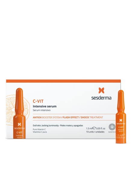 SESDERMA C-VIT Antiox booster system ampoules10x1,5 ml